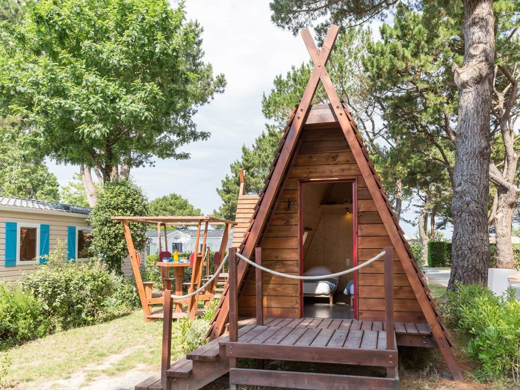 hébergement insolite du camping en vendée