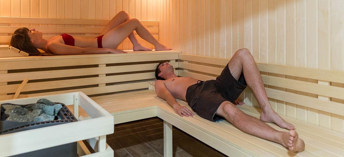 espace bien-être avec sauna