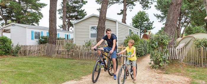 accueil vélo camping Brétignolles sur Mer