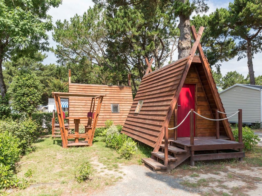 location cabadienne au camping en Vendée
