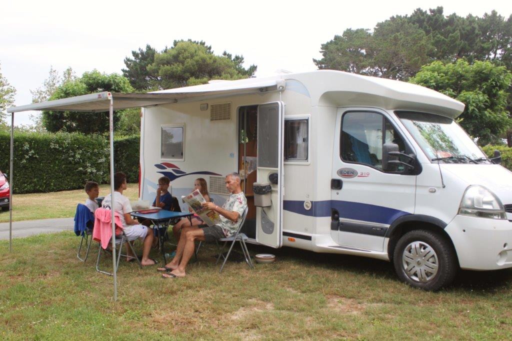 emplacement camping car