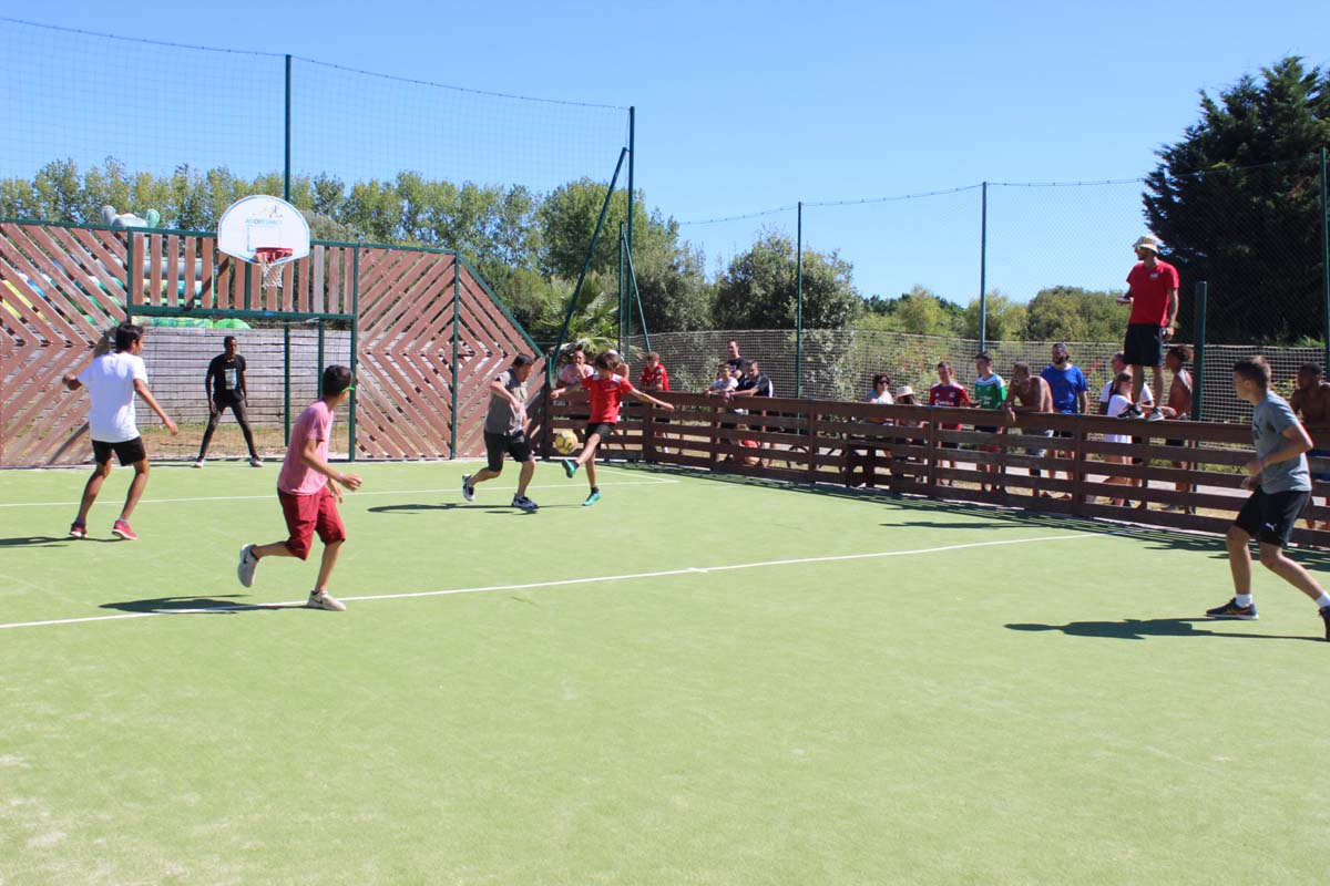 camping avec terrain multisport